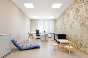  Moderne Büroarbeit bedeutet auch, dass die Kinder – wenn nötig – mit dabei sein können 