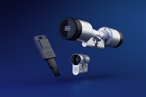  Das flexible Schließsystem blueEvo eignet sich für Neubauten und Sanierungen und unterstützt einen sicheren, barrierefreien Alltag in Einrichtungen für Betreutes Wohnen 