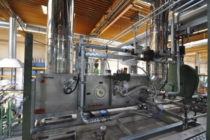  Die Abgaswärmetauscher von Schräder wurden bei der Bulten GmbH auf den Härteöfen montiert und in die Abgasstrecke eingebunden 