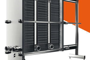  Hocheffizienter Platten-Wärmeübertrager für die Pasteurisierung in der industriellen Milchverarbeitung 