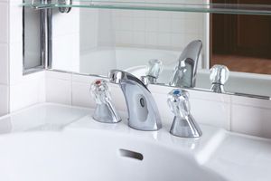  Die Sanitärarmaturen konnten erhalten bleiben 