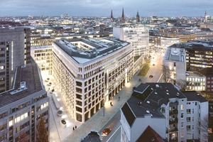  Einst die Druckerei heute ein achtgeschossiger Bau mit Mischnutzung 