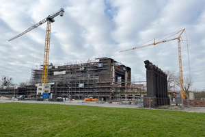  Derzeit ist die Magdeburger Stadthalle eine Großbaustelle und wird grundlegend zu einem Mehrzwecksaal mit modernster Bühnen- und Medientechnik umgebaut 
