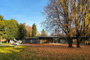  Der wiedereröffnete Kanzlerbungalow im Park des Palais Schaumburg 