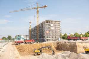  Rund 600 hochwertige und topmoderne Eigentums-, Miet- und Sozialwohnungen entstehen im großen Wohnprojekt Europakarree Erfurt 