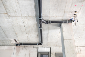  Durch den Verzicht auf die Umgehungsleitungen mussten weniger Rohrmeter verbaut werden 