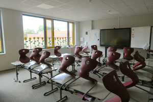  In Klassenräumen und Lehrerzimmer konnte der Wärmekomfort durch die Sanierung gesteigert werden 
