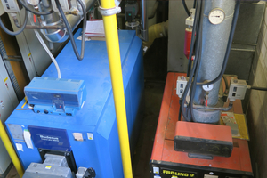  Der neue Edelstahl-Sockel von Brötje erleichtert Montage und Service der Wärmepumpen 