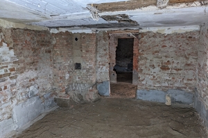  Das Innere des historischen Gärtnerhauses – aufgenommen vor Beginn der Sanierung im April 2024 