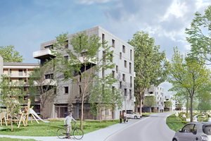  So soll es aussehen und ein Vorreiter für seriell sanierten Wohnungsbau werden: Die „Badwiesen 2030“ 