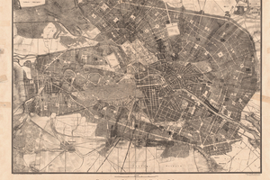  Übersichtskarte des Bebauungsplans der Umgebungen Berlins (genehmigt am 18. Juli 1862) 