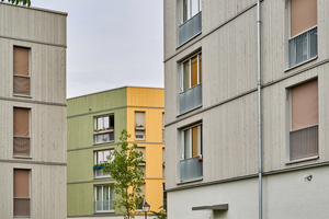  Ökologische Aspekte standen im Fokus der Planung – umgesetzt u. a. in Holz-Hybrid-Bauweise und im Energiestandard EH 55 