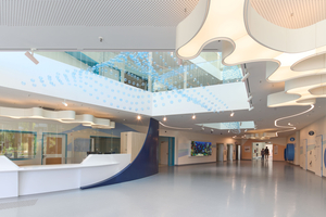  Bei den Innenräumen legten die Architekten (Hascher Jehle, Berlin) viel Wert auf die Nutzer- und Patientenfreundlichkeit 