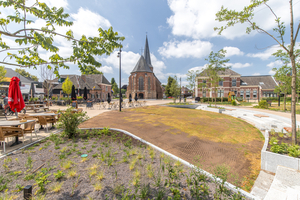  Klimaresiliente Stadtgestaltung des Zentrums mit ACO-Technologie unterhalb der Oberfläche 