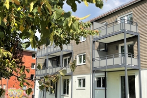  Bei der sogenannte All-in-one-Fassade wird auch die Gebäudetechnik integriert 