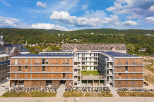  Bezahlbarer, selbstverwalteter und ökologisch vertretbarer Wohnraum: Das Collegium Academicum in Heidelberg wurde 2025 mit dem NEB-Preis in der Kategorie „Affordable Housing“ ausgezeichnet 