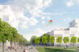  Mit dem Quartier RheinOrt will Duisburg die einst durch Industrie beherrschte Rheinfront neu entwickeln... 