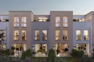  ...dabei entstehen mehrere Townhouses mit Energiestandard EH40 mit bis zu fünf Zimmern 