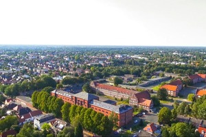  Luftbildaufnahme von der ehemaligen Donnerschwee-Kaserne  