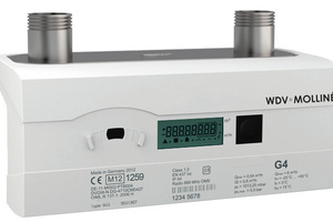  Der elektronische Gaszähler erfasst das Normvolumen von Erdgas nach dem Prinzip der mikrothermischen Durchflussmessung. Dieser Gaszähler ist für Smart Metering und für Smart Home geeignet 