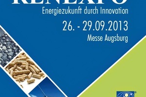  Die RENEXPO öffnet vom 26. bis zum 29. Sep­tember in Augsburg ihre Tore  