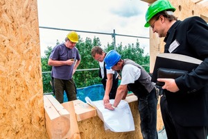  Einbau einer Holzwand 