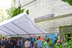  Bunker-Event mit Besichtigung und Grillfest im Mai 2014 