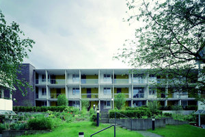  Klarastift: Nach dem Entwurf von Carsten Lorenzen, Gewinner des Realisierungswettbewerbs, sind mit dem Neubau des Hauses 21 barrierefreie Wohnungen entstanden 
