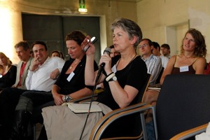  Juryvorsitzende Prof. Sophie Wolfrum in der SummerSchool bei den Münchner Stadtwerken 