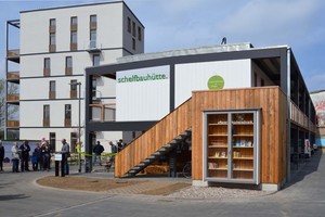  Das Sudhaus (links) mit dem Bürogebäude „Ständerhaus“ heute 