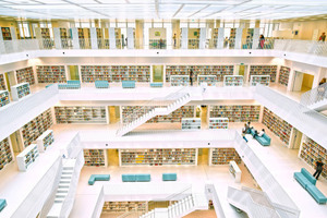  Die multimediale Stadtbibliothek Stuttgart als innovativer Lernort wurde vom Deutschen Bibliotheksverband zur Bibliothek des Jahres 2013 gewählt 