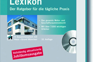  Ob ausufernde Haustierhaltung oder die vom Mieter selbst­ständig gekürzte Miete, weil der Baukran vor dem Fenster den Blick versperrt, oft ist die Rechtslage nicht auf den ersten Blick klar. Das Buch bringt alle, die beruflich oder privat mit Mietrecht zu tun haben, schnell und übersichtlich auf den neues­ten Stand. Von A wie Aufzug bis Z wie Zweckentfremdung bietet es praktisches Vermieterwissen zu den wichtigsten Punkten. Auf der beiliegenden CD-ROM sind BGH-Urteile, Musterbriefe und -formulare sowie Gesetze enthalten.↓Das Vermieter-Lexikon, Rudolf Stürzer/Michael Koch, Rudolf Haufe Verlag, 10. Auflage 2008, Broschur mit CD-ROM, 1000 Seiten, 29,80 €,ISBN 978-3-448-09183-0 