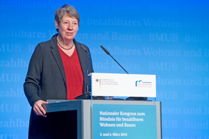  Barbara Hendricks auf dem Nationalen Kongress  