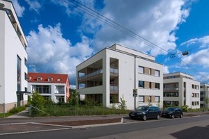  Das Stuttgarter Siedlungswerk, Wohnungs- und Städtebau GmbH, hat auf dem Gelände des ehemaligen Feuerbacher Krankenhauses ein sozial gemischtes und urbanes Wohnquartier errichtet, mit einem breiten Spektrum unterschiedlicher Wohn- und Begegnungsformen 