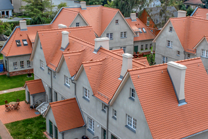  Die Preußensiedlung in Berlin Altglienicke ist ein Prototyp einer Gartenstadt: Wohnen im eigenen kleinen Haus, in nachbarschaftlicher Atmosphäre und im Grünen, aber mit direkter Anbindung an den Komfort der Großstadt 