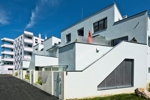  Alles andere als monotoner Wohnungsbau: Die vielfältige Wohnstruktur des „Kagraner Idylle“ in Wien bietet lebendige urbane Qualitäten 