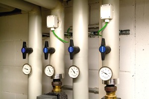  Herkömmliche Zähler wurden gegen Zähler mit elektronischer Schnittstelle ausgetauscht. Strom-, Wasser-, Gas-, Öl- und Wärmemengen können so erfasst werden. Die Anlage wurde zudem um entsprechende Gateways zwischen M-Bus und KNX bzw. IP erweitert 