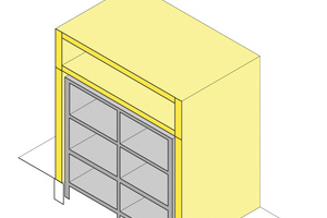  Lastabtragung durch die TES-Fassade – in dieser Form ermöglicht das Konzept auch Aufstockungen ohne statische Reserven des Bestandsgebäudes 