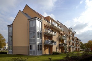  Der Neubau in Ludwigslust mit22 Wohneinheiten ersetzte den Plattenbau 