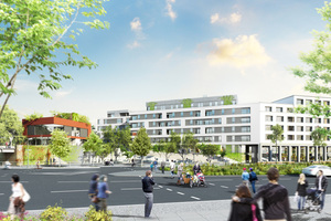  In einer attraktiven Wohnlage mitten in Berlin soll ein lebendiger Stadtteil entstehen 