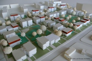  Modell der Solarsiedlung<br /> 