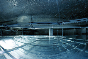  Bild 3: Blick in das Innere eines Eisspeichers 