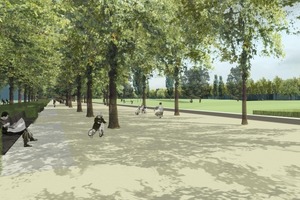  Viel Grün in der Stadt: Der geplante Europagarten 