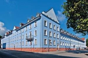  Ein Stadtviertel mit den Dimensionen eines kleinen Dorfes: das Königsviertel in Kaiserslautern. Nach der Sanierung der insgesamt 43 denkmalgeschützten Häuser ist es heute ein lebens- und liebenswertes Quartier. 