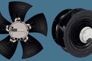  Axialventilator ↓Radialventilator in GreenTech EC-Technologie für den Einsatz in Wärmepumpen  