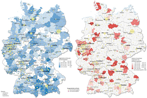  Analyse der augenärztlichen Versorgung mit zusätzlicher Angabe der zur Verfügung stehenden Hilfen für Sehbehinderte 