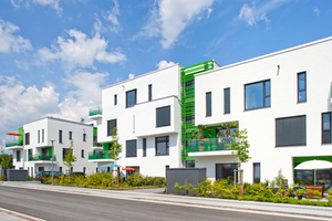  Auf dem ehemaligen Brauereigelände in Göttingen entstanden in zentraler Lage attraktive Stadtvillen (im Bild) und ein Appartementhaus 