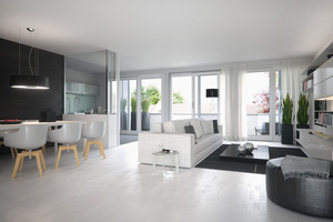  Alle Wohnungen im Leibl 22 verfügen über eine Terrasse oder Loggia und sind hochwertig ausgestattet  
