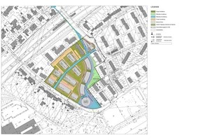  Entwurf Bebauungsplan Campus Quartier Lennershof: 
Archwerk Generalplaner KG, Diplom-Ingenieure Architekten + Stadtplaner BDA DWBksu Architekten StadtplanerVBW Bauen und Wohnen GmbH 