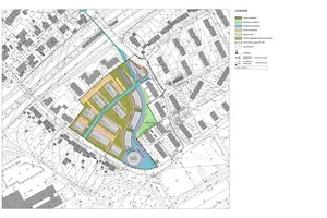  Entwurf Bebauungsplan Campus Quartier Lennershof: 
Archwerk Generalplaner KG, Diplom-Ingenieure Architekten + Stadtplaner BDA DWBksu Architekten StadtplanerVBW Bauen und Wohnen GmbH 